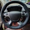 Pokrowiec na kierownicę samochodu Ręcznie szyty Oddychająca skóra Do Ford Transit Connect Tourneo Grand Tourneo Connect 2014-