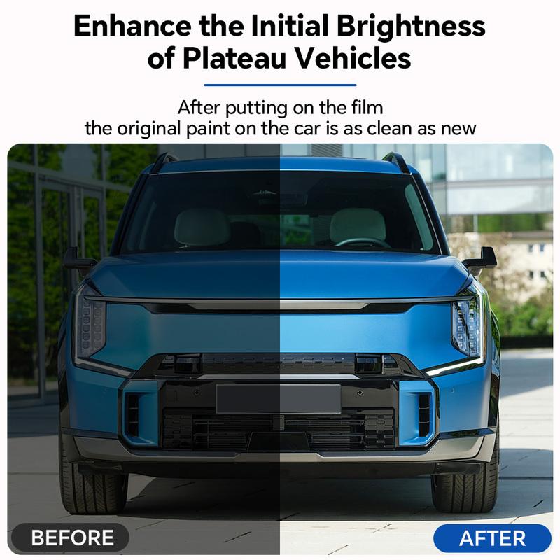 For KIA EV9 GT-Line 2024 Headlight Rearview B C Pillars Protection Film Car Sticker Anti-scratch Protective PPF Accessorie