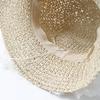 Stylish Crochet Mesh Wide Brims Sun Hat For Women Lightweight Summer Beach Accessory Sun Shielding for Holiday Vacation