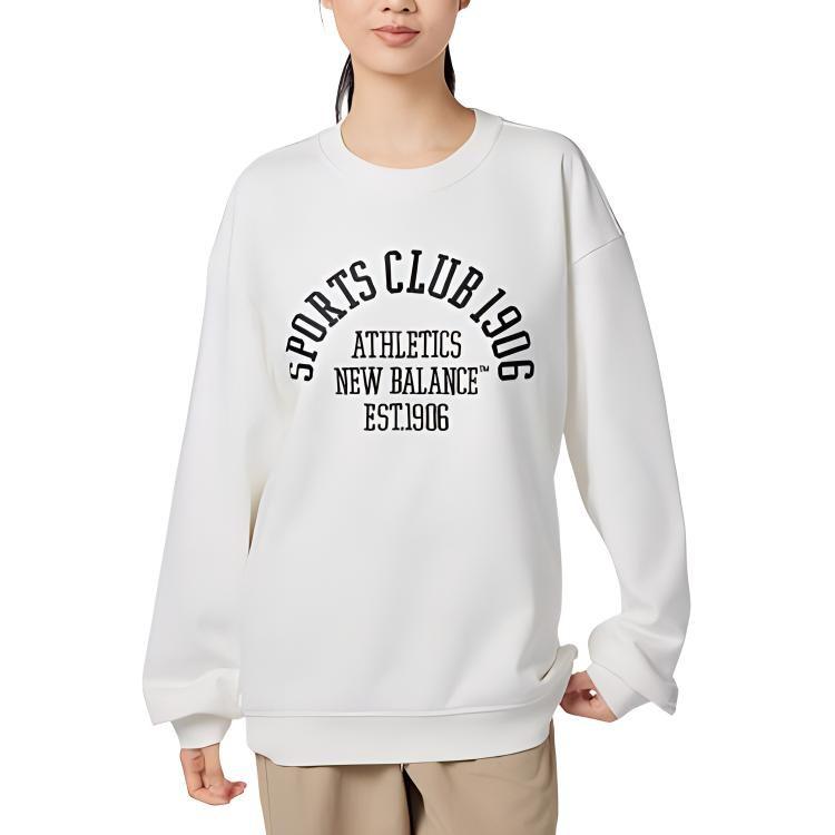 New Balance Sport Club Sweatshirt Unisex White 5CD38491-IV