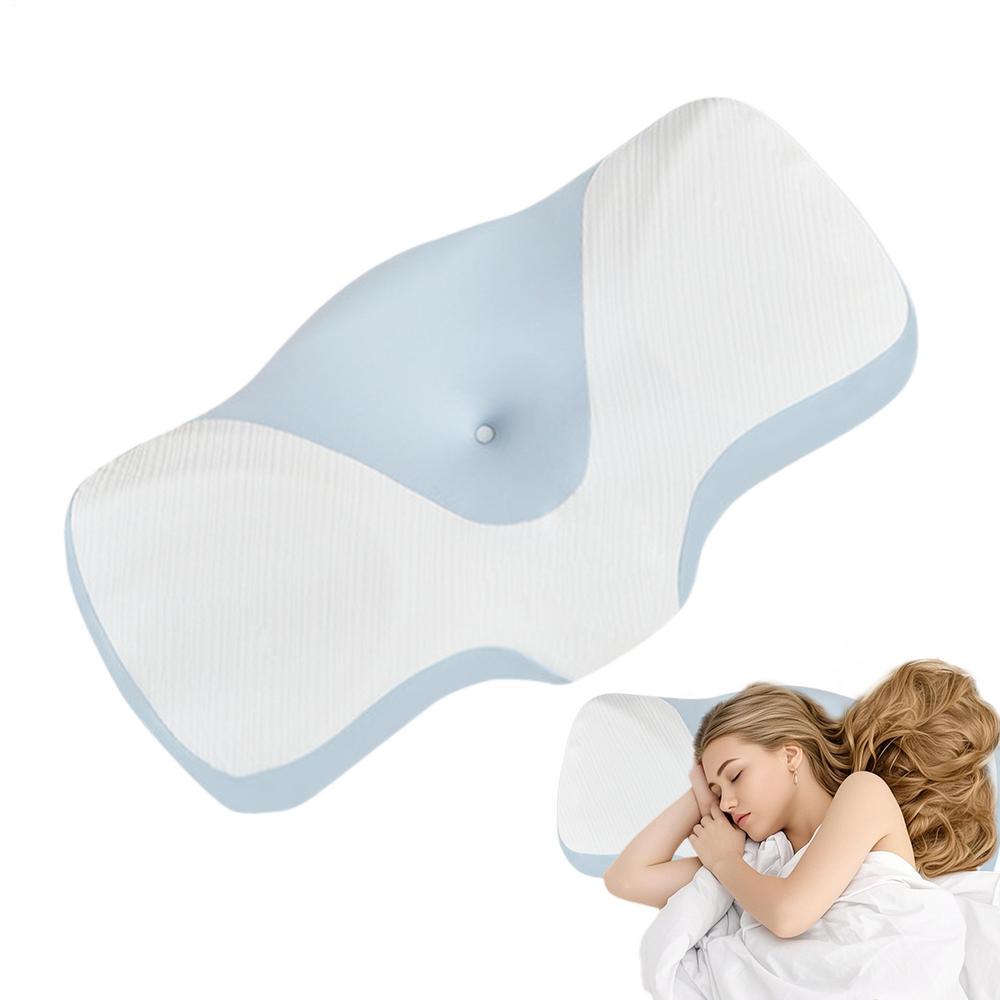 Ergonomic Pillows For Sleeping Ergonomic Orthopedic Neck Pillow For Sleeping Cervical Breathable Cushion Support Pad For Back