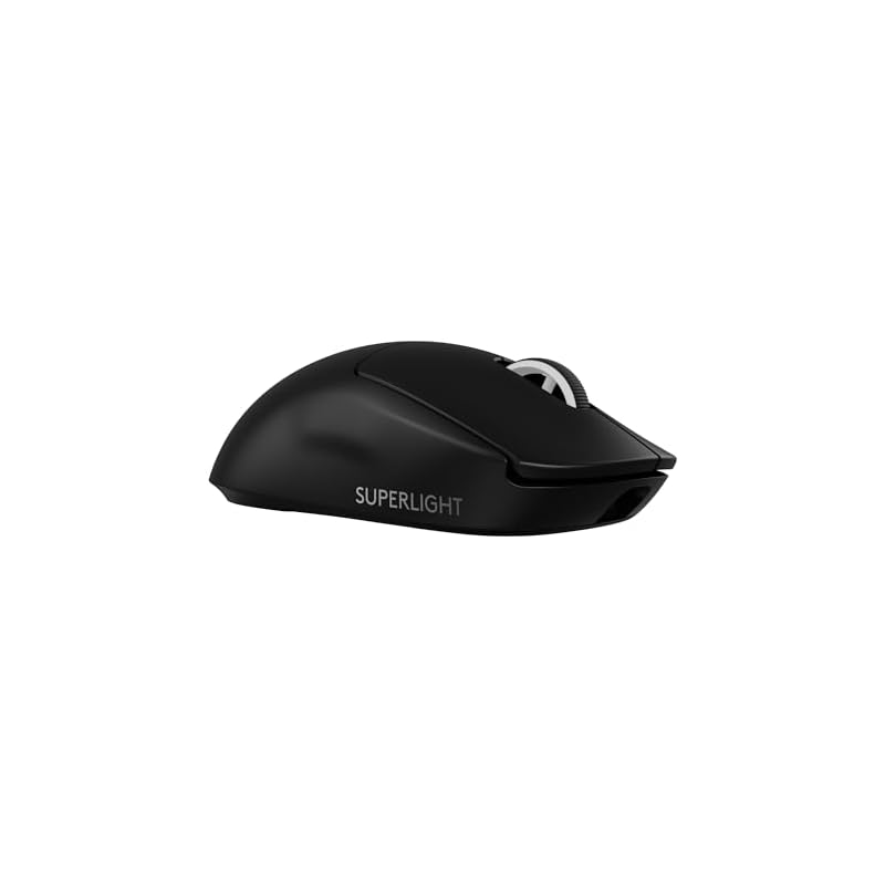 Logitech G 8000Hz Polling Rate PRO X SUPERLIGHT 2 Wireless Gaming Mouse G-PPD-004WL-BK