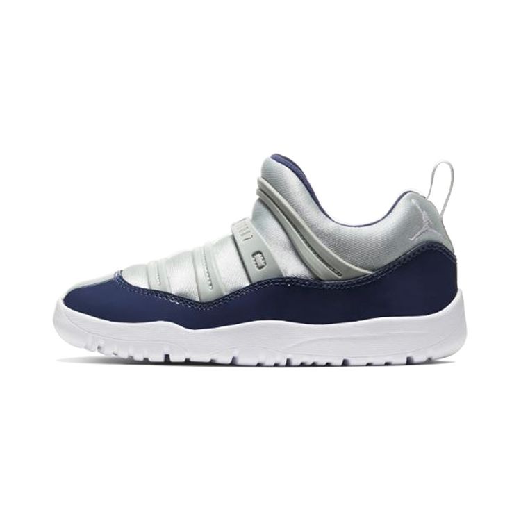 

Air Jordan Jordan 11 Retro Little Flex PS Grey Mist Kids Sneakers White Midnight-Navy BQ7101-007