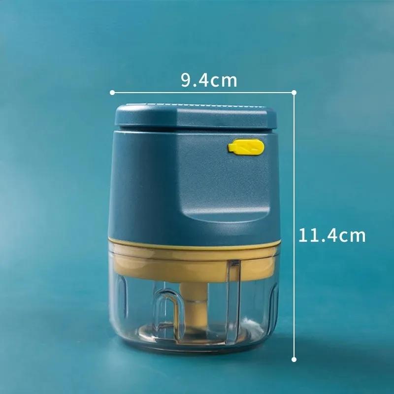 Electric Food Crusher Mini Garlic Press for Kitchen Vegetable Chopper To Crush Garlic Ginger and Chili Peppers for Effortless Meal