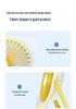Ultra-Thin USB Desktop Fan: Silent, Compact, and Powerful for Office Use
