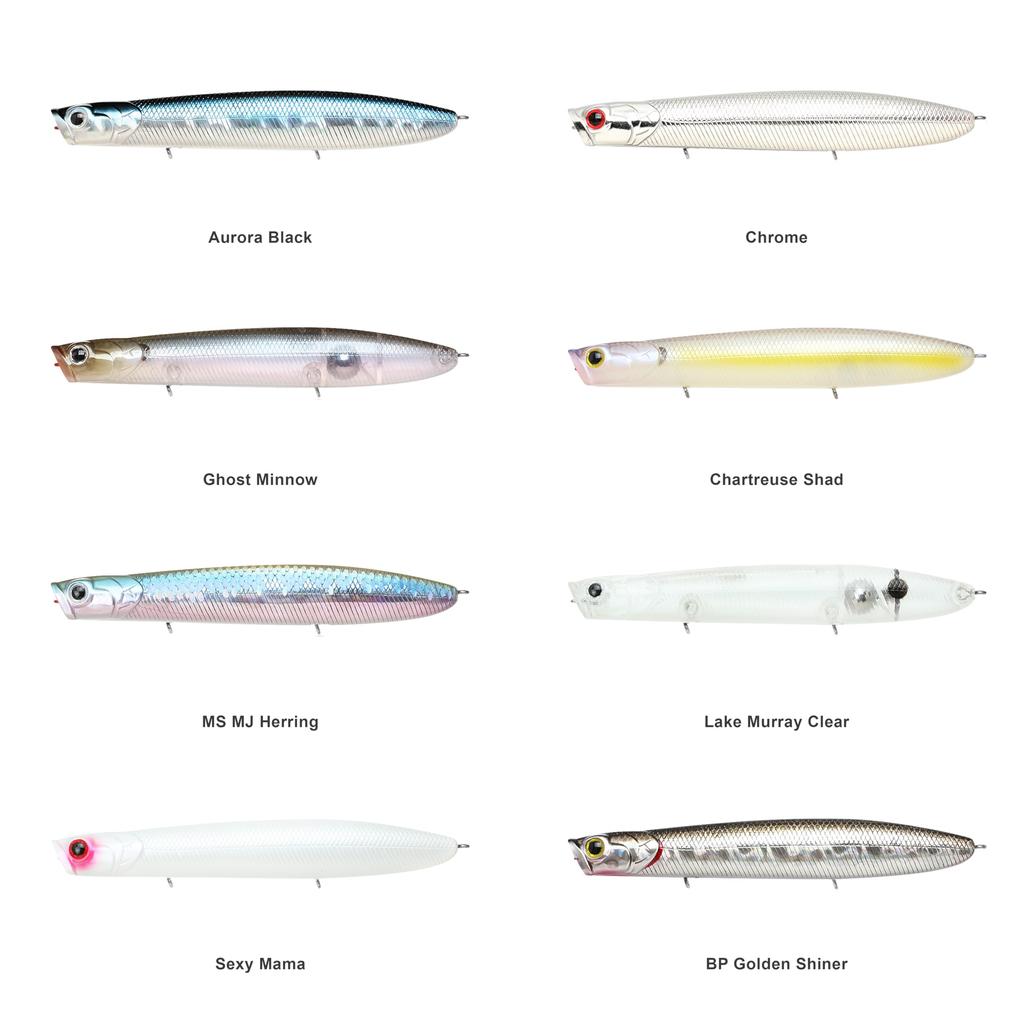 Lucky Craft Gunfish Garnish 117 Fishing Lure MS Ghost / (272 Minnow)