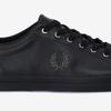 Fred Perry Mens Triple Black Sneakers Baseline Leather Sfpm2437311 W90