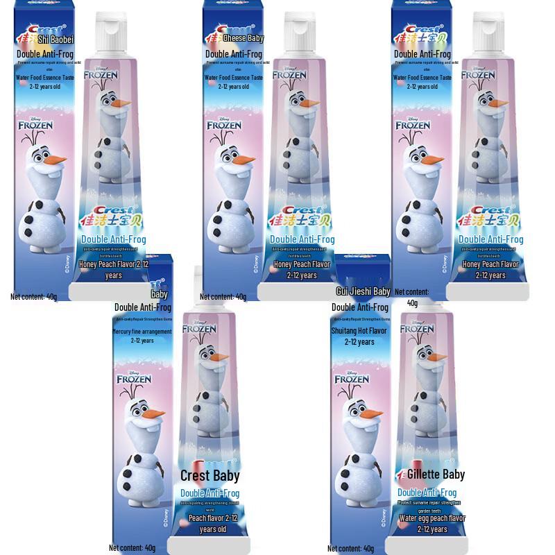 Crest Dual-Action Anti-Cavity Kids Toothpaste