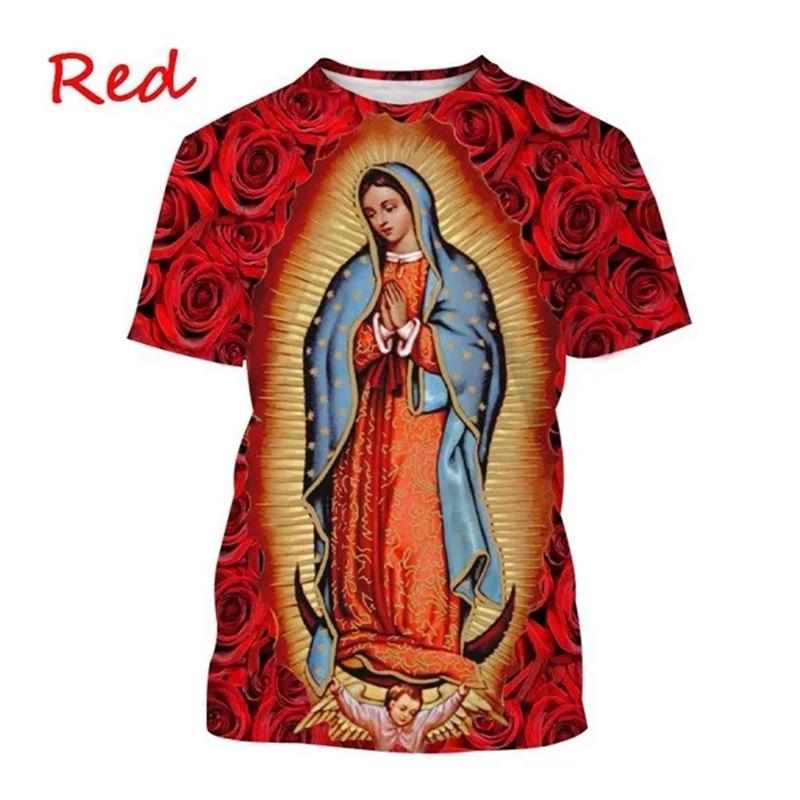 Fashion Nun Graphic T Shirts For Men Summer Trendy Hip Hop 3D Printed Streetwear