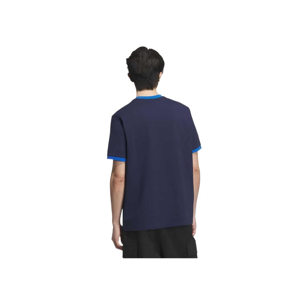 Adidas Originals Adizero Aruku Comfortable Simple Versatile Casual Short Sleeve T-Shirt Men Tops Deep-Indigo JX2637