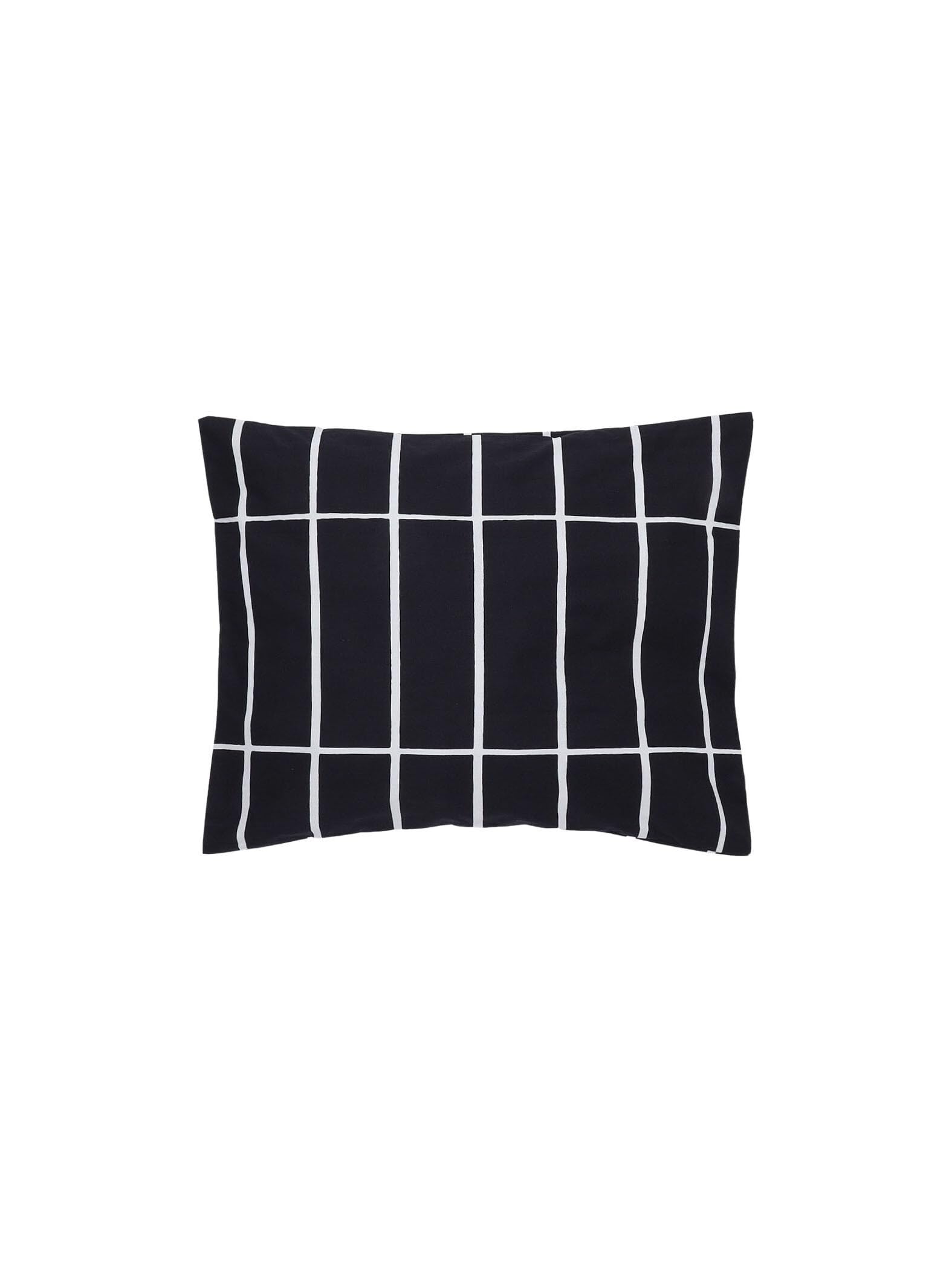 Наволочка Marimekko Tiiliskivi Мужская 52_1_52169467585 F Черный x Белый