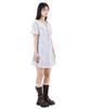 Catharsis Chiffon Mini Dress Light Purple One Size