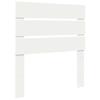 Headboard White Engineered Wood