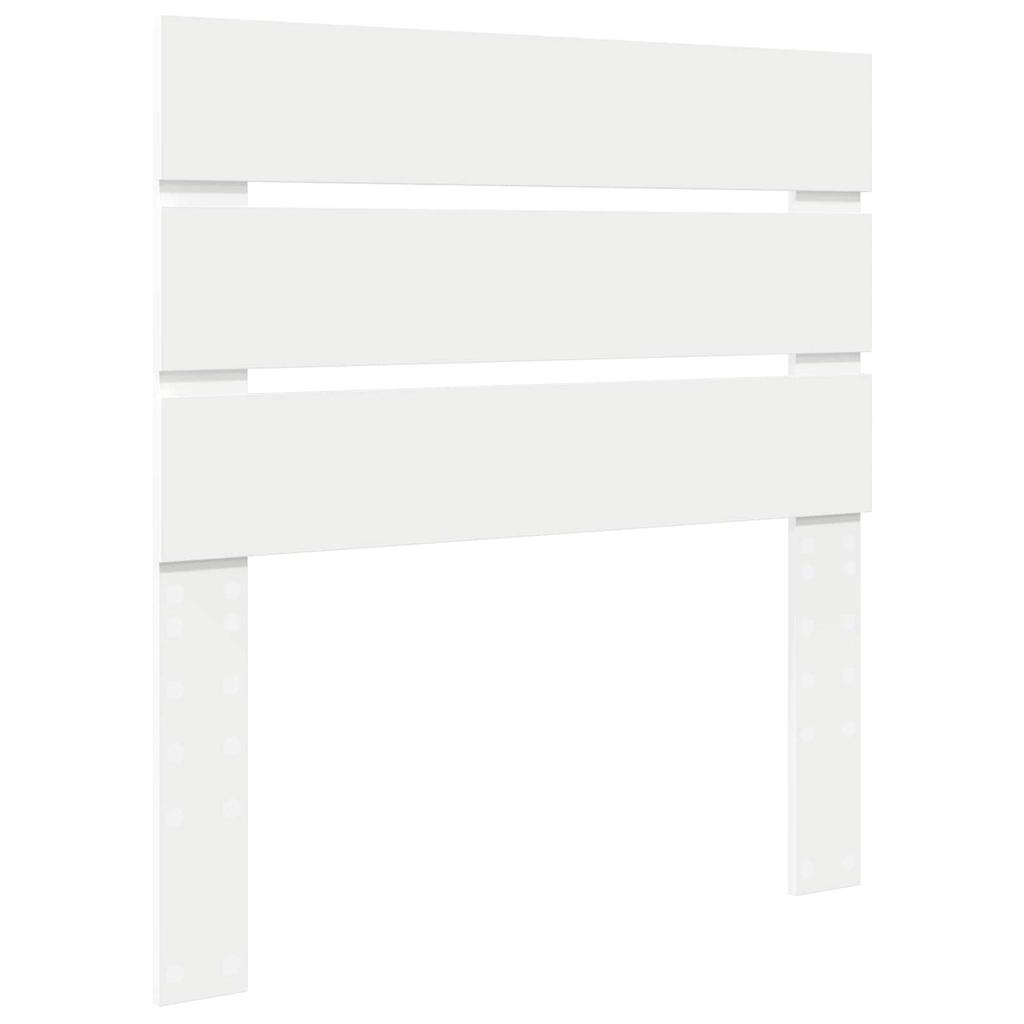 Headboard White Wood Based Material