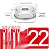 Dual-Sided Flat Timing Pulley: 5M50 Teeth, Width Options 11/16/21/27AF, Bore Size 8-30.