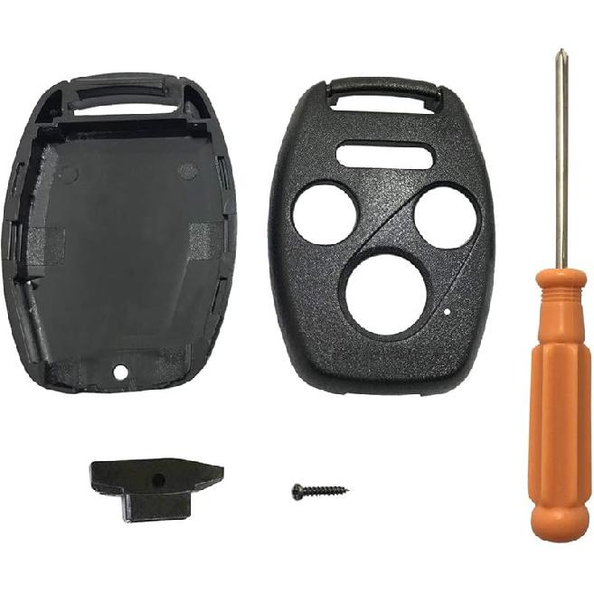 Replacement Keyless Entry Key Fob Case Cover Fits for Honda Accord Civic 2003-2012 CR-V 2005 2006 Pilot Hybrid EX EX SE CR-V 2007 2011 Odyssey