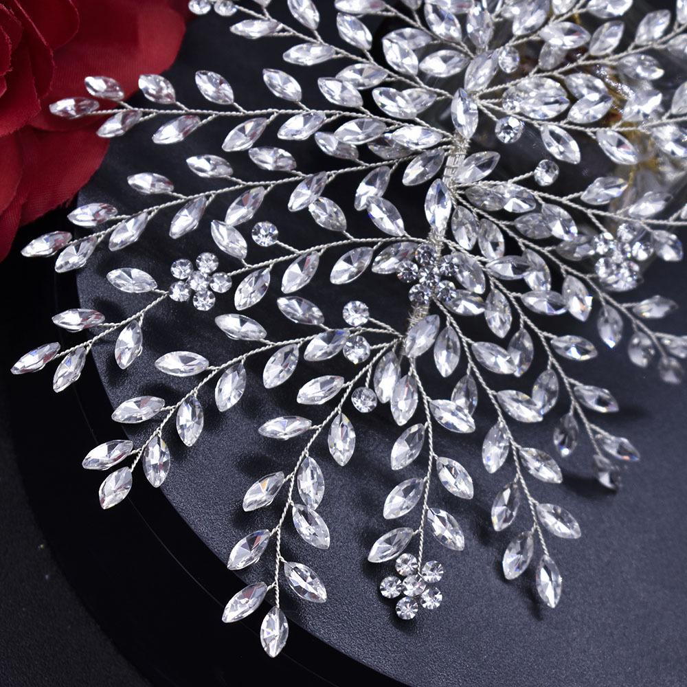Europäischer und Amerikanischer Strass Braut Haarschmuck A422