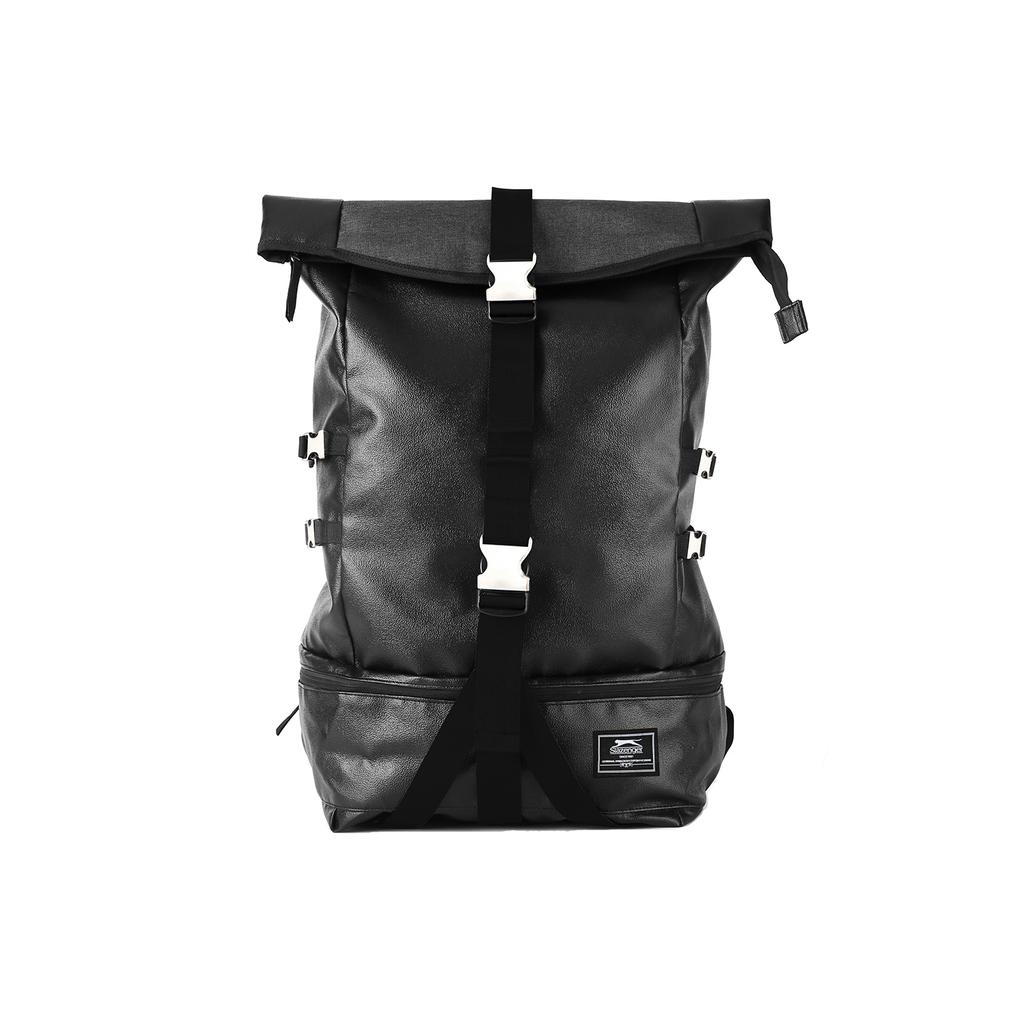 New Slazenger Synthetic Leather Gym Bag Backpack Men's Royal Blue/Black/Coffee SLA6838