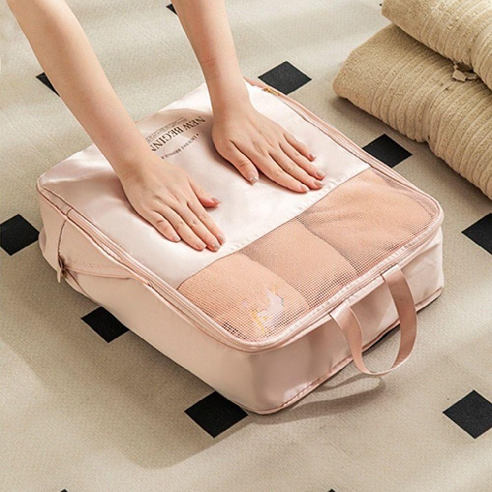 Foldable Clothes Storage Bag Large Capacity Luggage Clothing Packaging Pouch  for Home&Travel