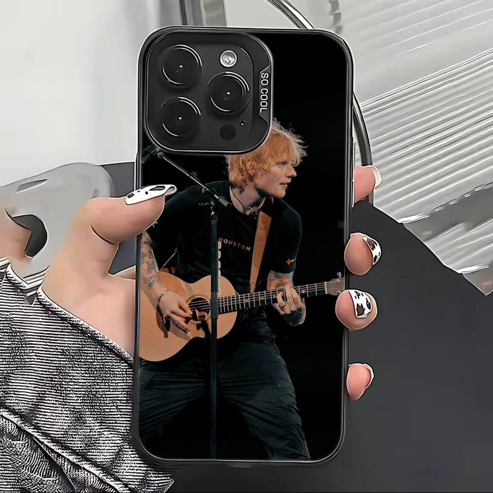 

Ed Sheeran Hot Singer Phone Case For iPhone 17,16,15,14,13,12,11 Plus,Pro Max,XS,Colorful Silver Black Cover iPhone17