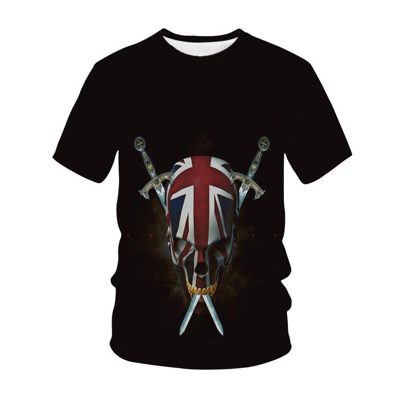 Vintage Union Jack Logo T-shirt Distressed Retro Style Graphic For British Culture Lovers