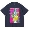 230 Gsm 100% Cotton Cyberpunk Edgerunners V6 Rebecca Print Unisex Heavy Cotton T Shirt