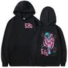 Japanese Anime DANDADAN Jiji X Evil Eye Hoodie Men Women Clothing Fashion Pullover Sweatshirt Vintage Long Sleeve Fleece Hooded