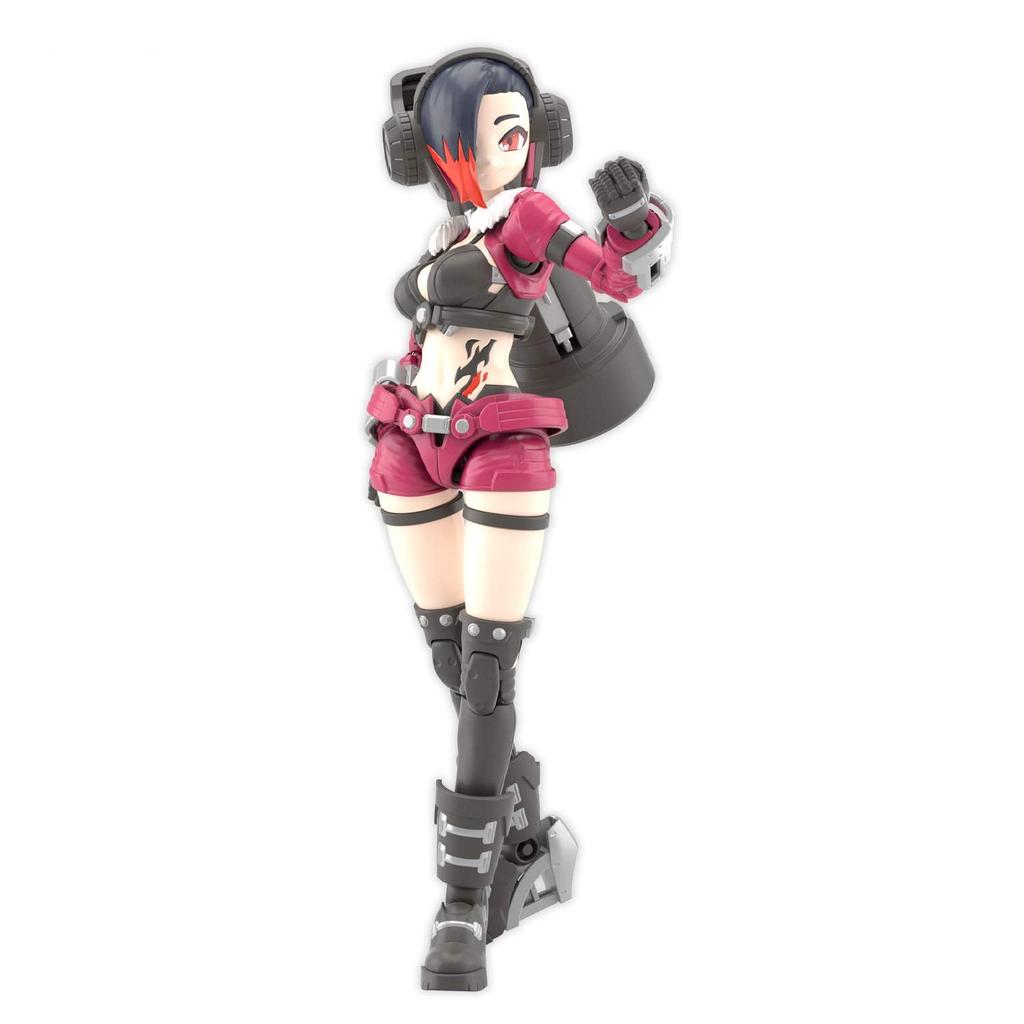 BANDAI SPIRITS Girl Gun Lady Lady Commander Daisy scale plastic model black 1/1 color-coded