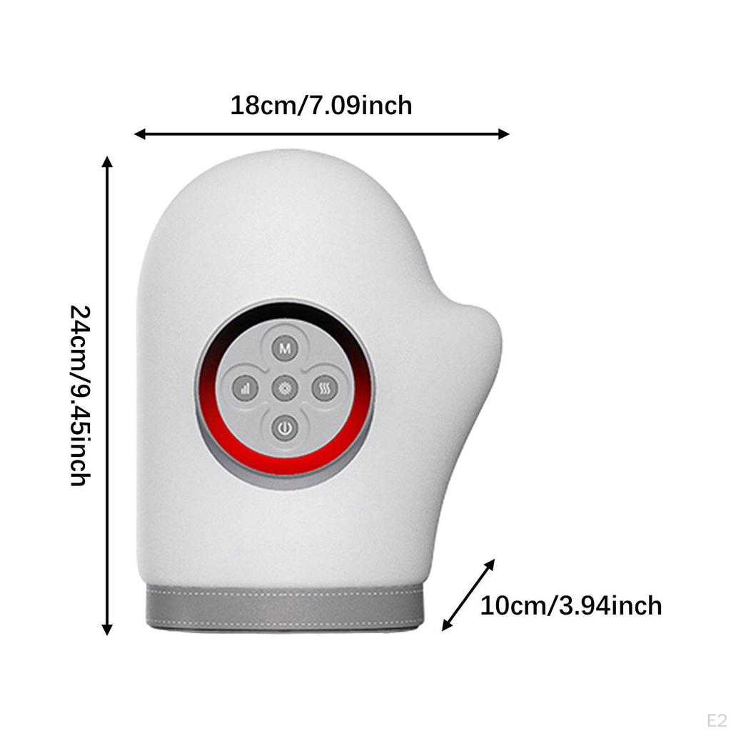 Electric Hand Massager Heated Massage Tool for Outdoor, Home, Office