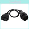 Pin 38 Pin To 16 Obd2 Adapter Connector Diagnostic Cable For Mercedes Benz