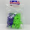 Mini 4WD MS Color Chassis Set (Purple & Green)