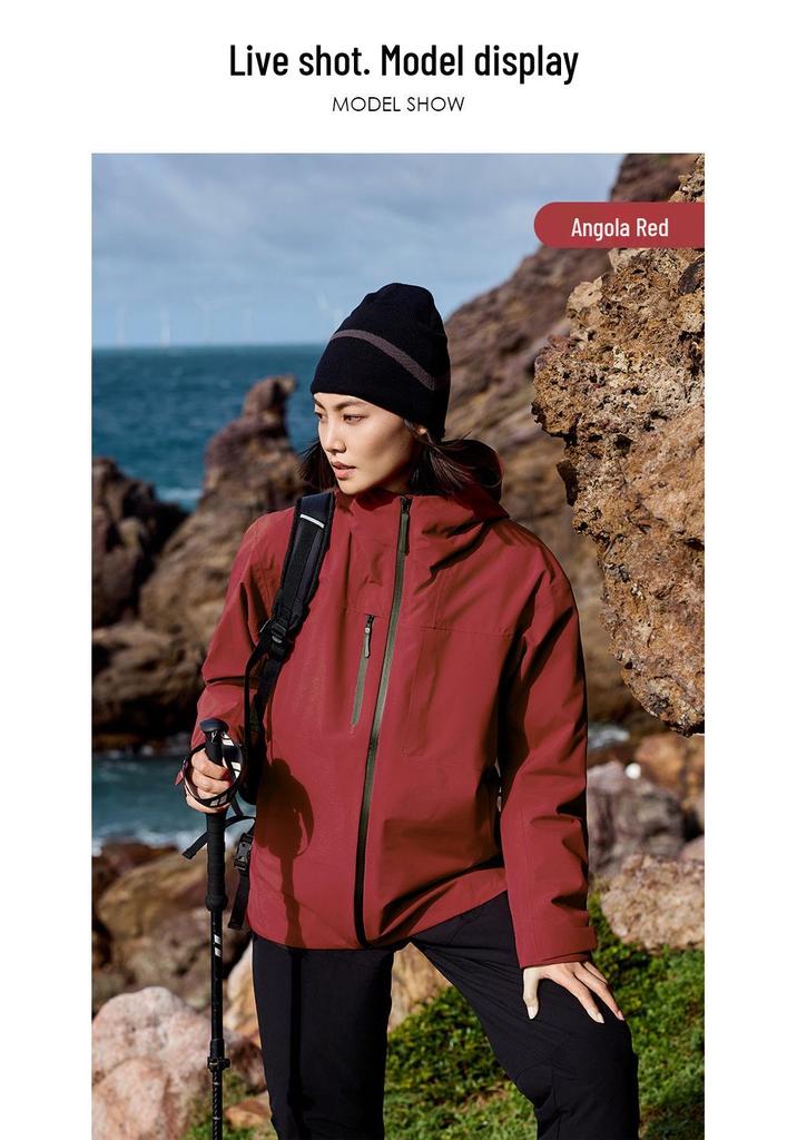 Customized Windproof/Waterproof Jacket with Logo Printing for Men & Women - Ideal for Corporate Group Purchases