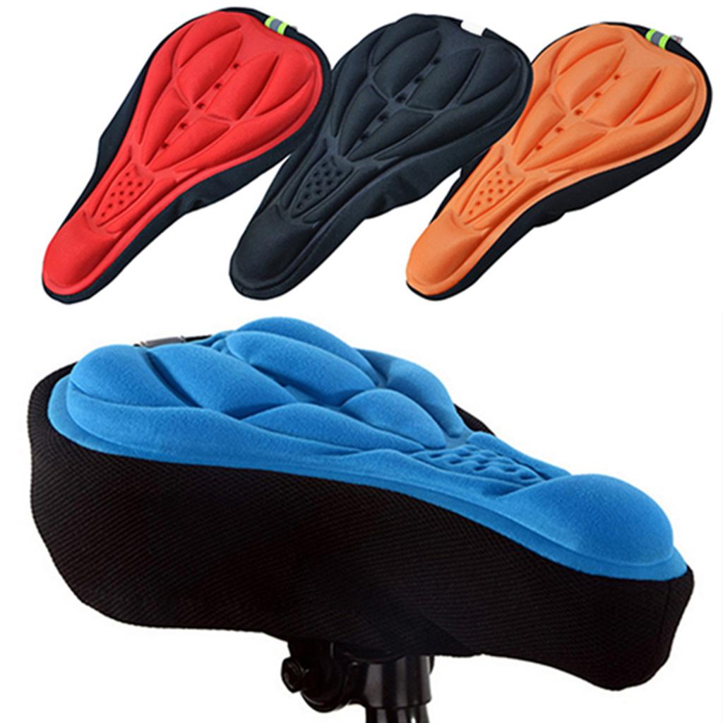 Soft and Comfortable 3D Pad MTB Bike Bicycle Seat Cover Cushion Cycling Bike Seat Cushion