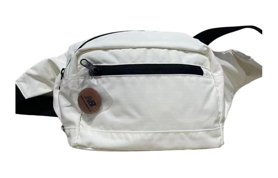 New Balance Fabric Shoulder Bag, Crossbody Bag, Fanny Pack, Sling Bag Regular Unisex White LAB31009-CIC White