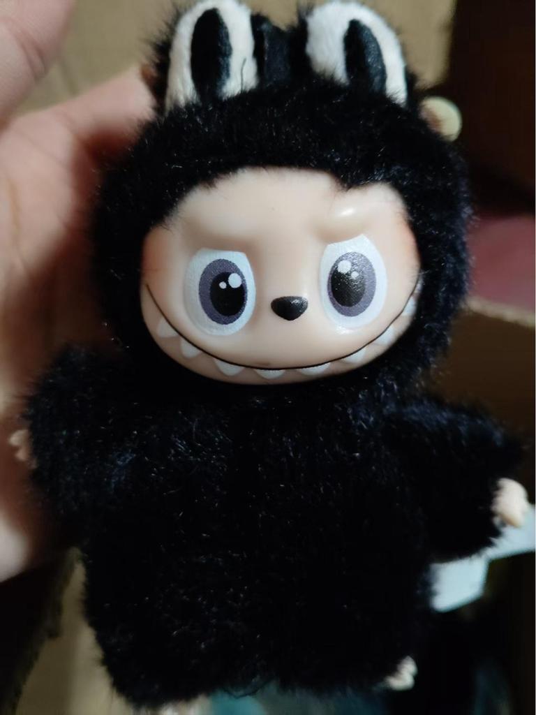 In Stock: Fast Shipping Fabric Doll Keychain with Vinyl Face - Blind Box Plush Figure