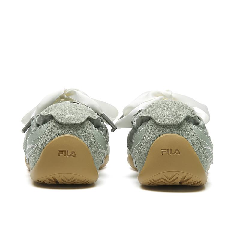 Fila Turbo Ballet Fashion Simple Classic Retro Versatile Comfortable Thin Sole Durable Lightweight Low Top Casual Shoes Women Shoes F12W622182FDM