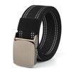 High Quality Belt Nylon Canvas Metal Automatic Buckle Army Outdoor Hunting Webbing Jeans Tactical Belts For Men Male Fashion