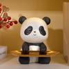 Panda Resin Ornaments - Luxury Key Holder for Porch, Living Room, or Desktop; Perfect Housewarming Gift