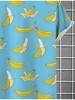 Herren Freizeithemd mit Bananenprint, kurzärmlig, aus Polyester, mehrfarbig, verschiedene Größen erhältlich, modisch für den täglichen Gebrauch
