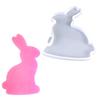 Silicone Mold Easter Rabbit Resin Molds Wall Pendant Decor Handmade DIY Jewelry Making Epoxy Resin Molds Home Decoration