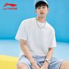 Li-Ning Cotton Simple Versatile Short Sleeve T-Shirt Men tops AHST983-1