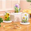 Flower Bouquet Construction Blocks Flower In A Dome Set 570 Pcs.