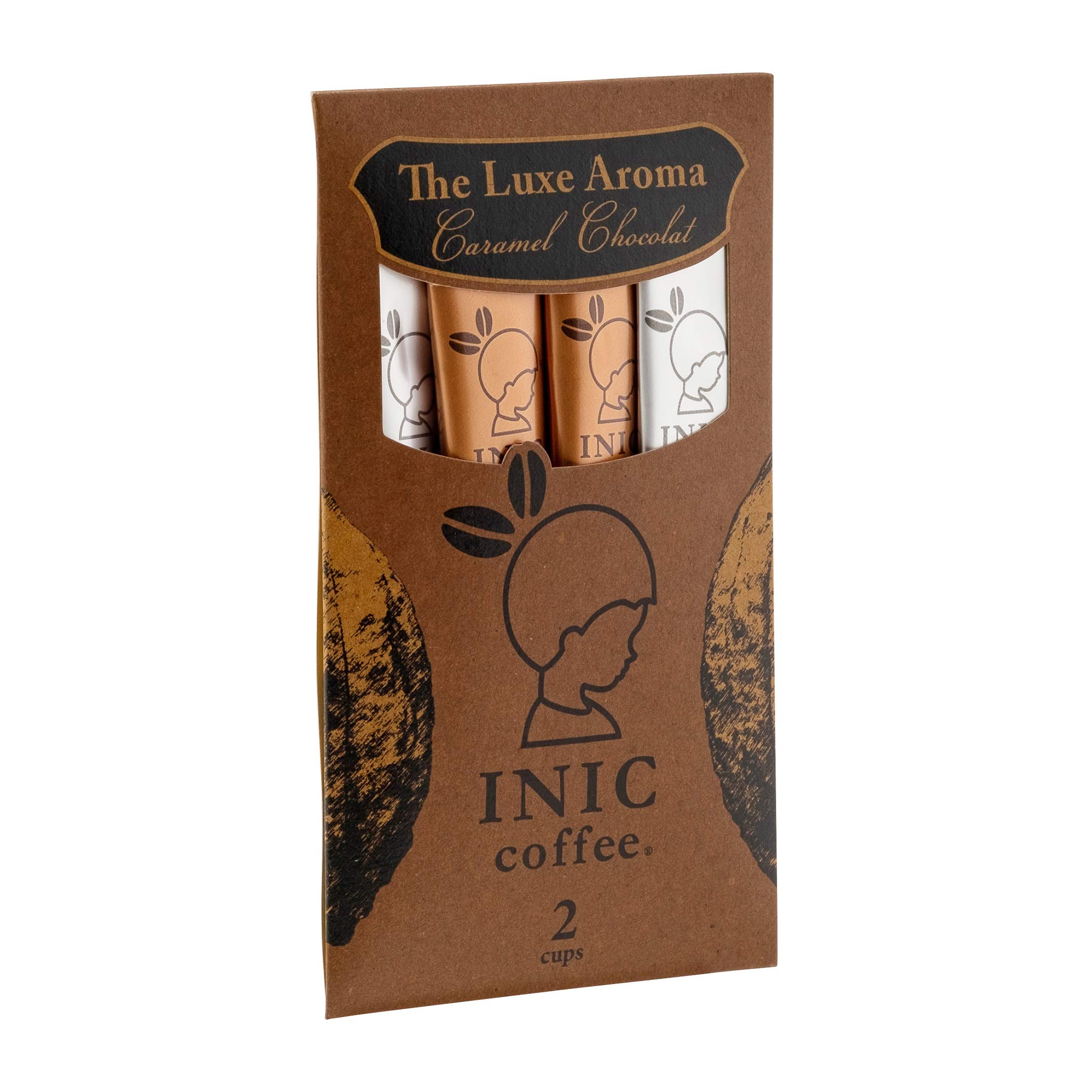 

Кофе INIC Luxe Aroma Caramel x Chocolat 2 чашки и горькая карамель карамель лучшая в порошке [Сладкий кофе] [Роскошный шоколад] [Кофе]