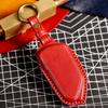 Leather Car Remote Key Cover Case Holder Shell Fob For Volkswagen VW New Sagitar Teramont Passat Tiguan L Pro ID3 ID4X ID6X 2026