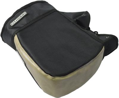 LEAD Motorrad Kompakte Lenkerabdeckung Cube Einfach zu installieren Wasserdicht Sandbeige Einheitsgröße KS270D