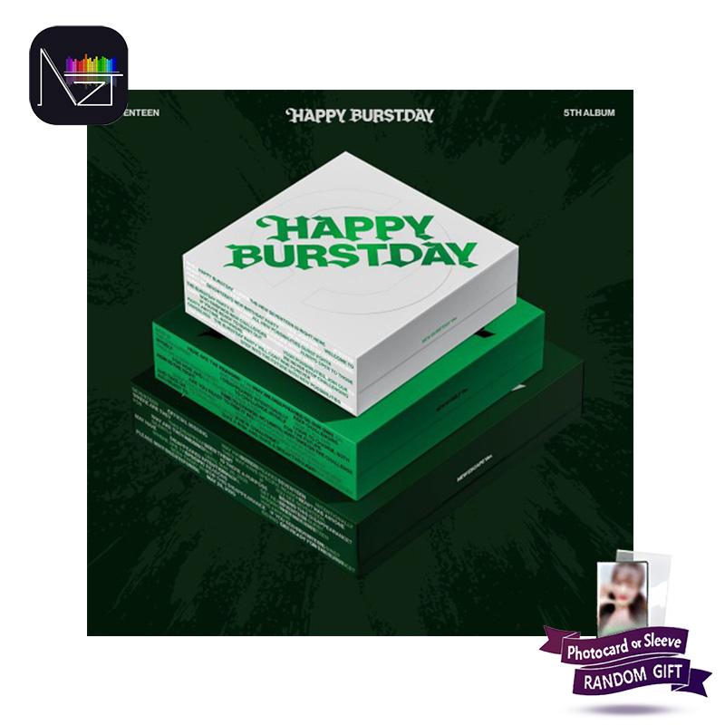

[ПОПЕРЕДЗАМОВЛЕННЯ] SEVENTEEN – 5-й альбом «HAPPY BURSTDAY» 3 in Set