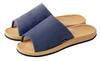 Alphax Healthy Room Navy Size with Reflexology Slippers Sandals, Fumippa, (Eye), L,