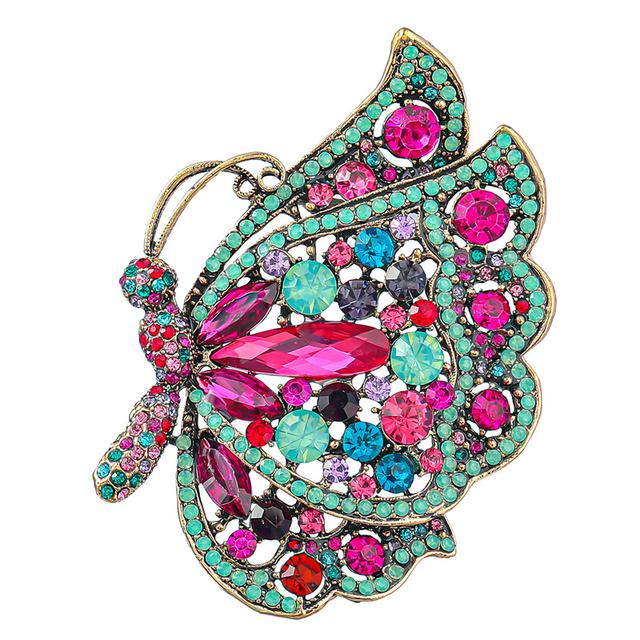 

Высококачественная изысканная брошь-бабочка, брошь для девочки, милая булавка, модный популярный корсаж, аксессуары для одежды