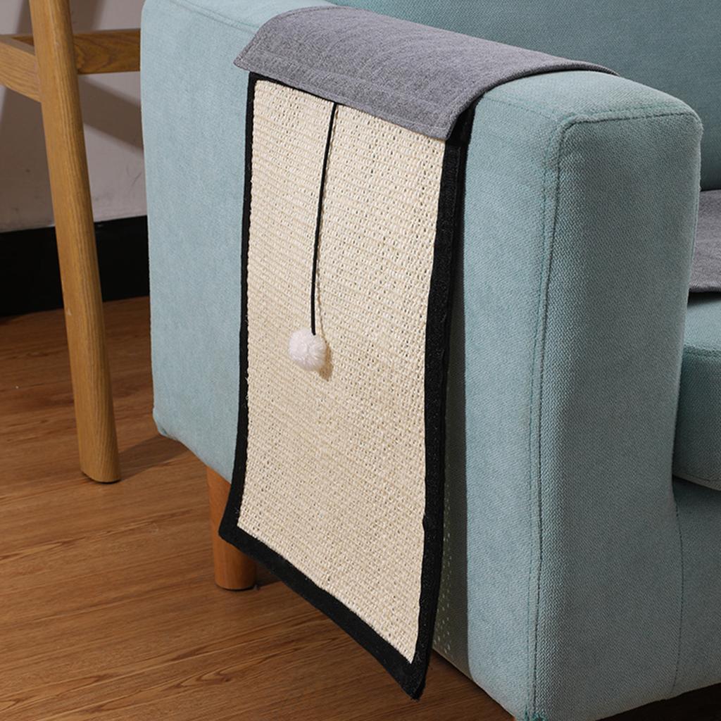 Indoor Cat Scratch Sisal Mat for Sharpen Nails Scraper Kitten Pad Cat Toy Chair Table Sofa Mats Furniture Protectors
