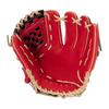 ZETT Pro Status Sosuke Genda Soft Baseball Second Red x Black Size 4 Glove, Base/Shortstop, Right-Handed Throw, (6419), (BRGB32250)